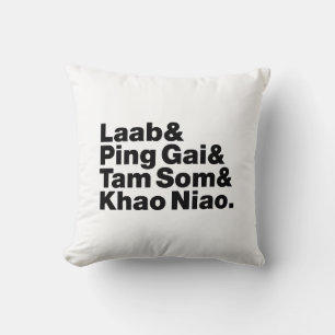 Laotian Street Food Kudde