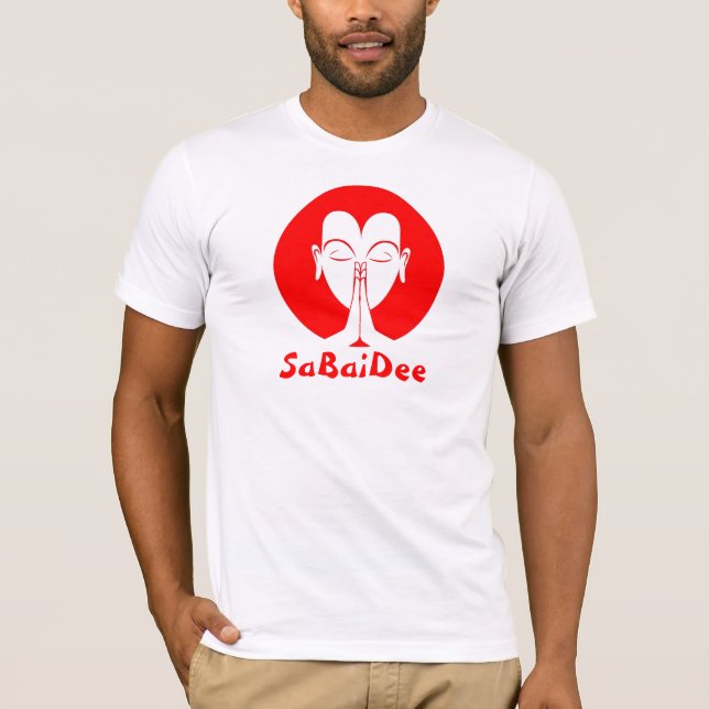 Laotiskt: SaBaiDee 2 T-shirt (Framsida)
