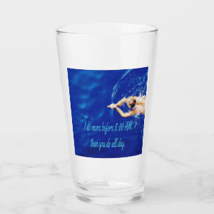 Lap Swimming Simma Team Motivational Inspirational Glaskopp