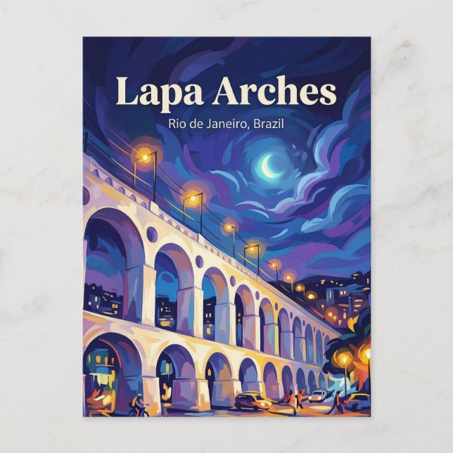 Lapa Arches Brasilien Vykort (Framsida)