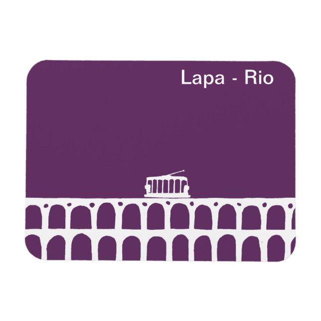 Lapa - Rio de Janeiro Magnet (Horisontell)