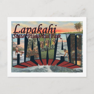 Lapakahi State Historical Park, Hawaii Vykort