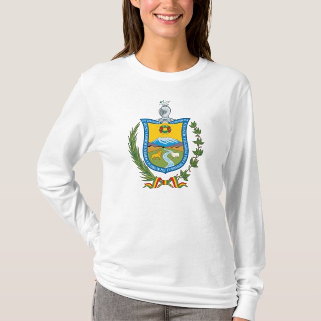 LaPaz vapensköld Tee Shirt (Framsida)