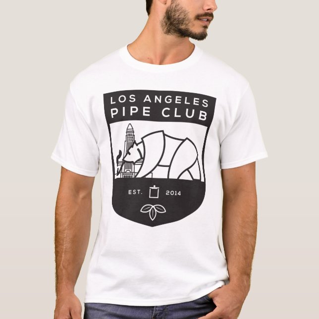 LAPC B&W-Logotyp T Shirt (Framsida)