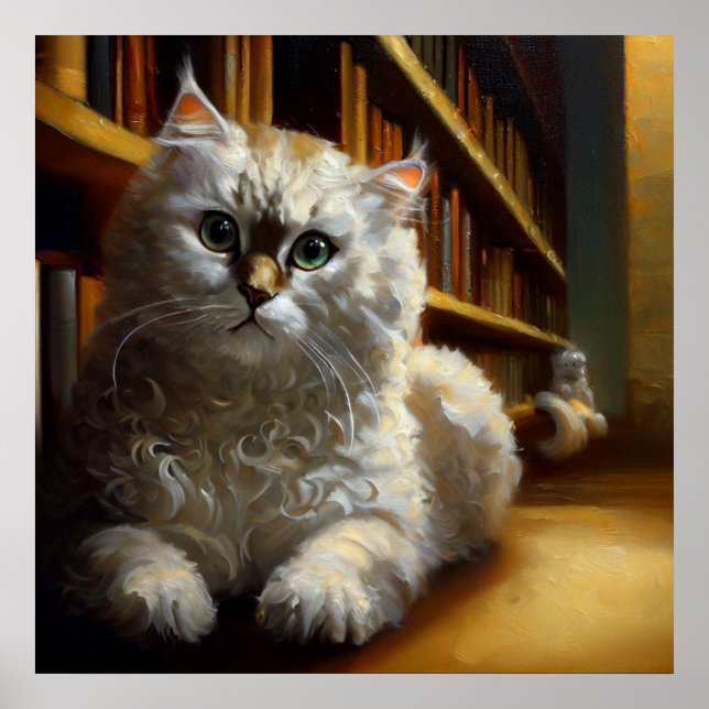 LaPerm Cat Poster (Framsidan)