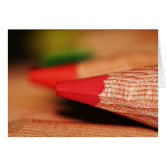 Lapices de Colores IV Hälsningskort