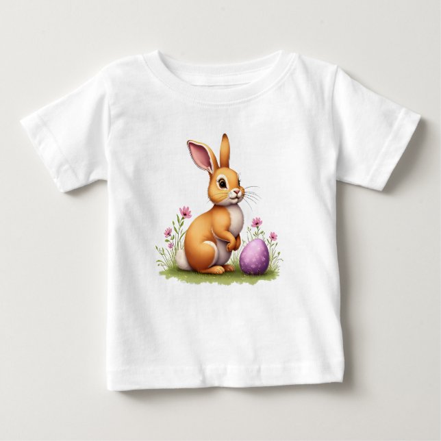 Lapin de Pâques T Shirt (Framsida)