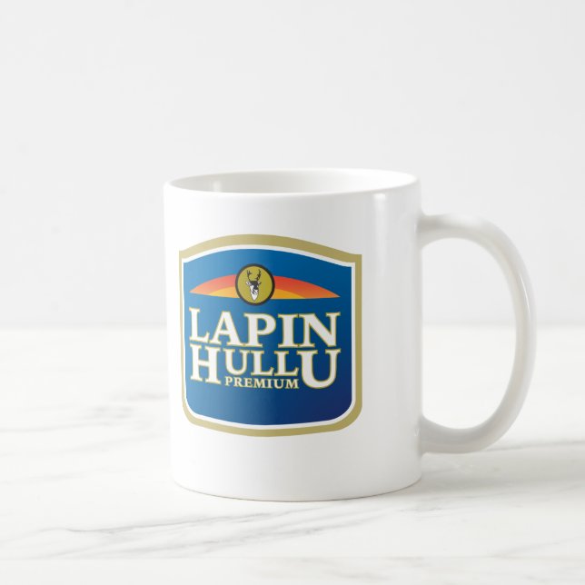 Lapinhullu Premium-huumorimuki Kaffemugg (Höger)