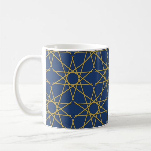 Lapis Goldgeometri Kaffemugg (Vänster)