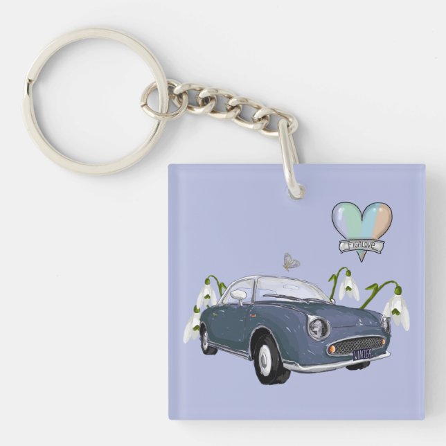 Lapis Grey Figaro key chain (Framsidan)
