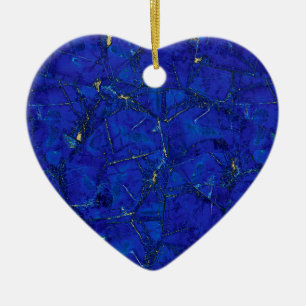 Lapis Lazuli Julgransprydnad Keramik