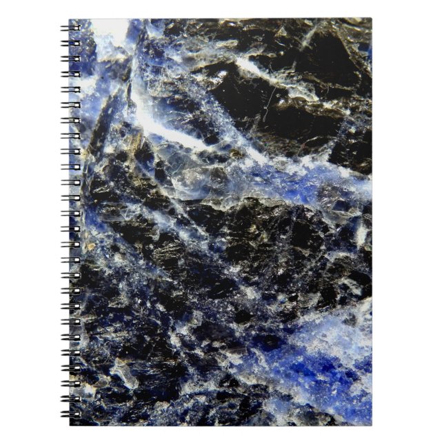 Lapis Lazuli Photo Notebook Anteckningsbok (Framsidan)