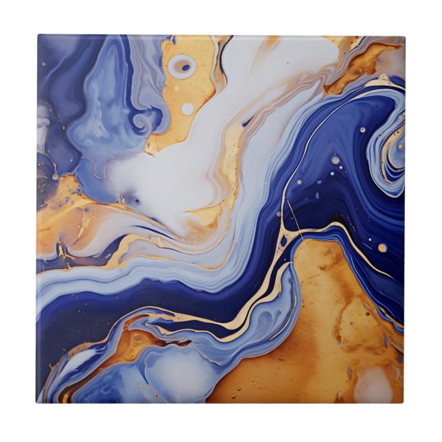 Lapis Lazuli Tile Kakelplatta (Framsidan)