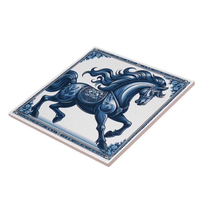 Lapis Stallion: Botaniskt majestät Kakelplatta (Sidan)
