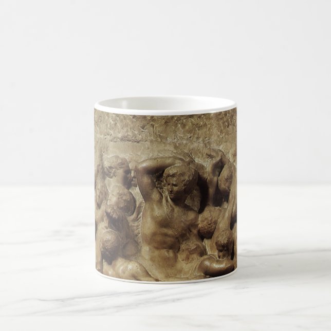 Lapiter och kentaurernas strid av Michelangelo Kaffemugg (Center)