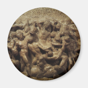 Lapiter och kentaurernas strid av Michelangelo Magnet