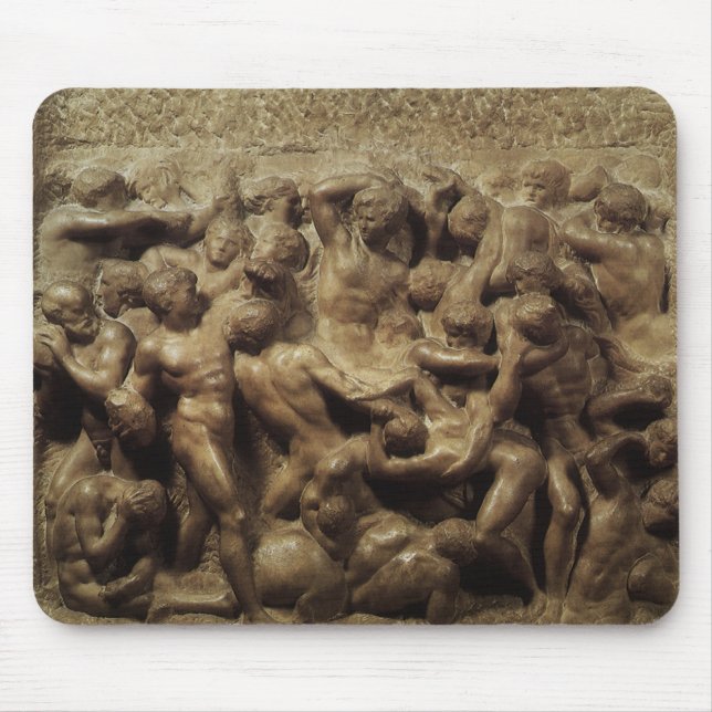 Lapiter och kentaurernas strid av Michelangelo Musmatta (Framsidan)