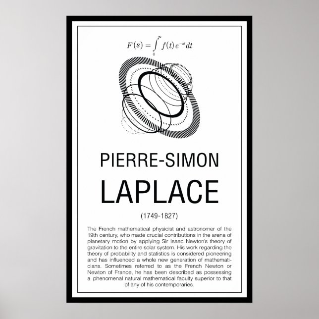 Laplace Poster (Framsidan)