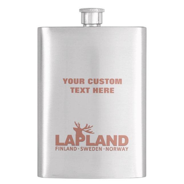 LAPLAND anpassningsbar-kolv Fickplunta (Framsidan)