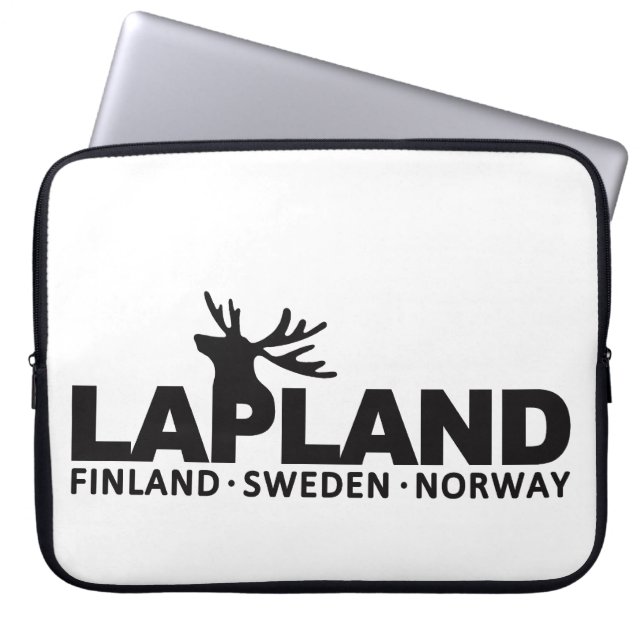 LAPLAND ANPASSNINGSBAR LAPTOP SLEEVE (Framsidan)