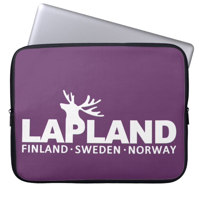LAPLAND ANPASSNINGSBAR LAPTOP SLEEVE (Framsidan)