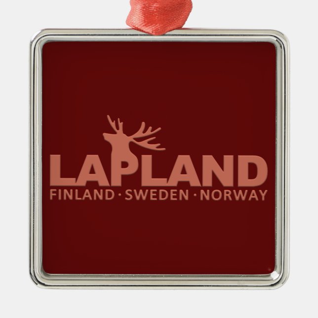 LAPLAND-anpassningsbarnas ornament (Framsidan)