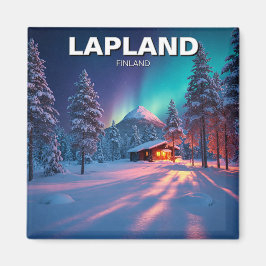 Lapland Finland Resor Magnet