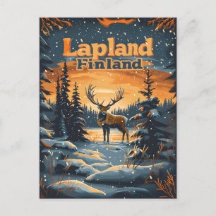 Lapland Finland Vykort