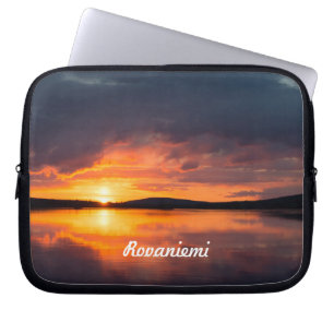 Lapland Sunset Laptop Fodral