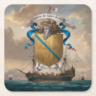 Laporte dit Saint Georges Jackar om Arm 4 Underlägg Papper Kvadrat