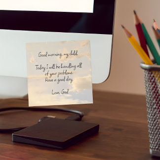Lapp från Gud För‑Utskriven Post‑it-lapp Post-it Block