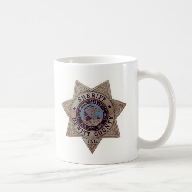 Lappa och förse med märke muggen kaffemugg (Höger)