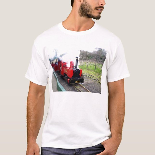 Lappa Valley Steam Tåg T-shirt (Framsida)