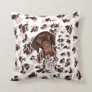 Lappad och tickad GSP dämpar Kudde