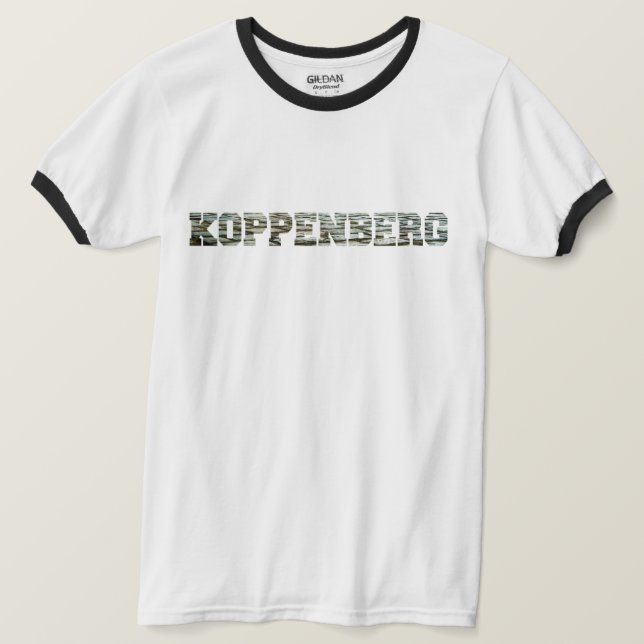 Lappade Koppenberg från den legendariska cykla T Shirt (Design framsida)
