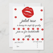 Läppar Bachelorette Party