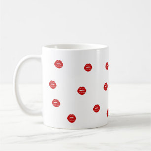 Läppar Bachelorette Party Kaffemugg