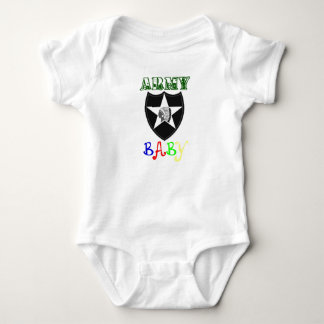 Lappar den 2nd legitimationen för armébabyen tee shirt