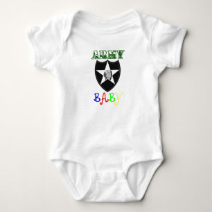 Lappar den 2nd legitimationen för armébabyen tröja