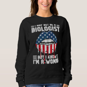 Läppar Flagga jag kanske inte är biolog, men jag v T Shirt
