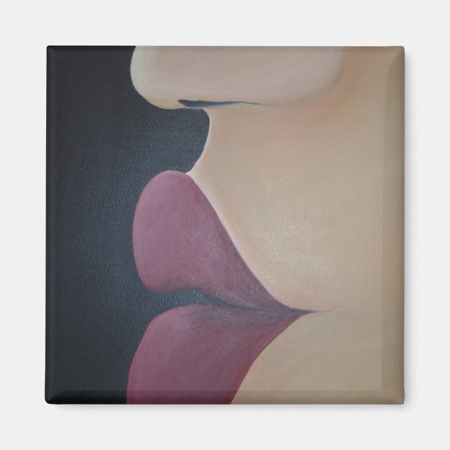 Läppar i Kärlek Magnet (Framsidan)