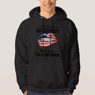 Läppar jag kanske inte är biolog, men jag vet att hoodie