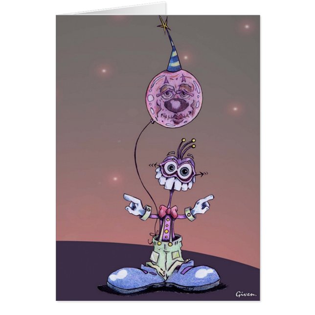 Lappar Jecklen Hälsningskort (Framsidan)