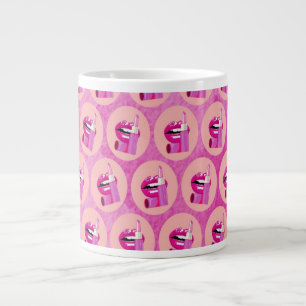 Läppar Jumbo Mugg