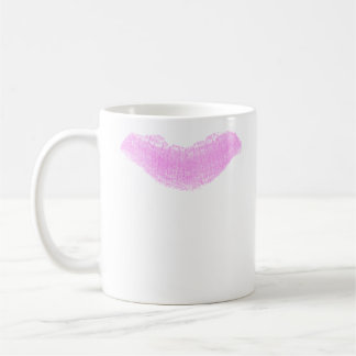 Läppar Kaffemugg