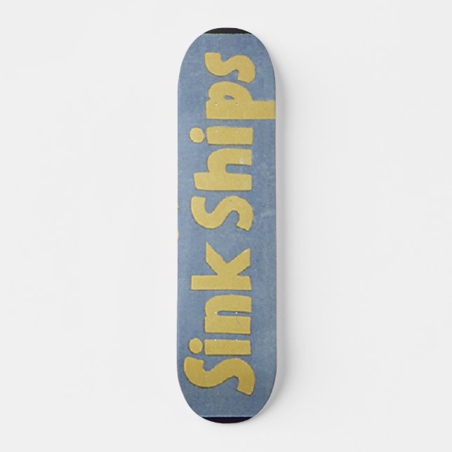 Läppar kan blinka Fraktaser Skateboard Bräda 20 Cm (Framsida)