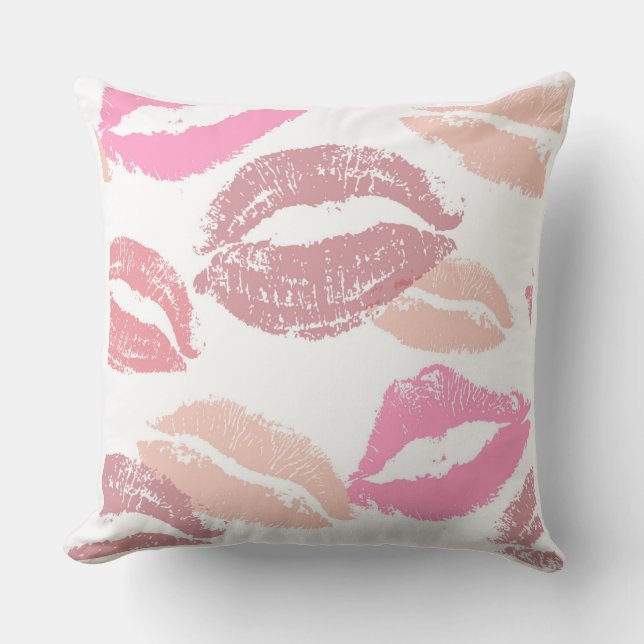 Läppar/Kärlek You Valentine Pillow Reversibel Kudde (Framsida)
