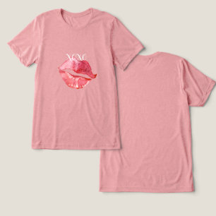Läppar Kiss XOXO T Shirt