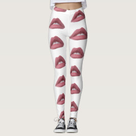 Läppar Leggings