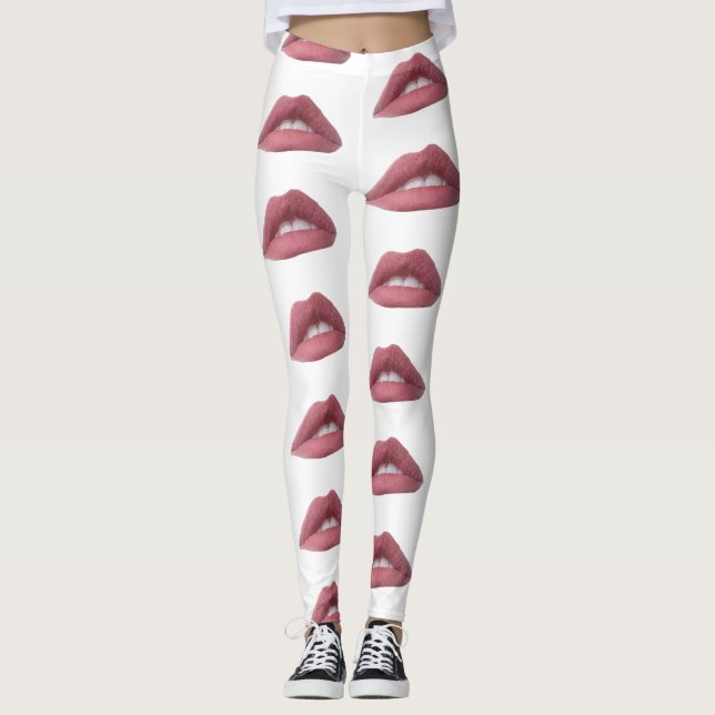 Läppar Leggings (Framsida)